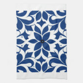 Serviette à plat bleu Cottage (Vertical)