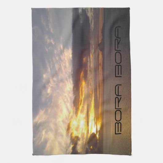 Serviette à plat Bora Bora (Vertical)