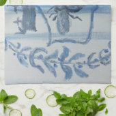 Serviette à plat country Queen Bee (Plié)