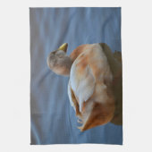 Serviette à plat de canard (Vertical)
