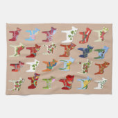 Serviette à plat de Diverse Dala (Horizontal)