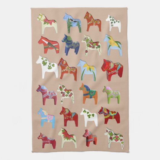 Serviette à plat de Diverse Dala (Vertical)