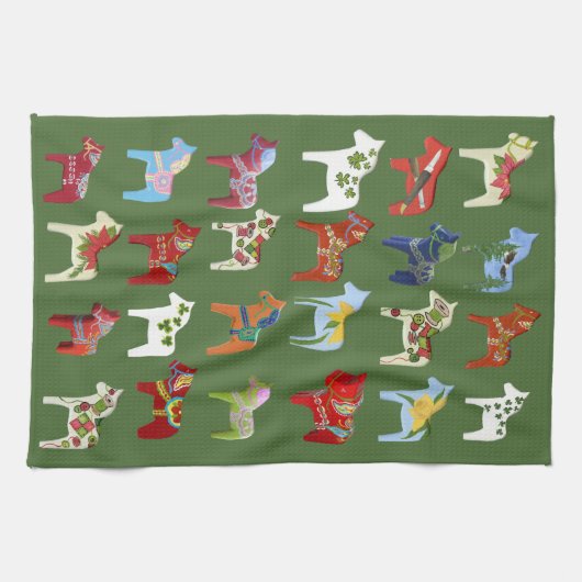 Serviette à plat de Diverse Dala (Horizontal)