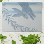 Serviette à plat de lapin de Lapin (Plié)