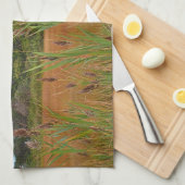 Serviette à plat d'eau salée Marsh (Quart Plié)