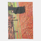 Serviette à plat Feuille de Paris (Vertical)