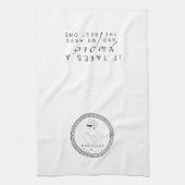 Serviette à plat Manoules (Vertical)