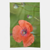 Serviette à plat Red Poppy (Vertical)