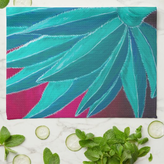 Serviette à plat souple Agave (Plié)