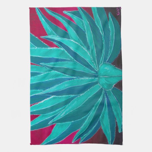 Serviette à plat souple Agave (Vertical)