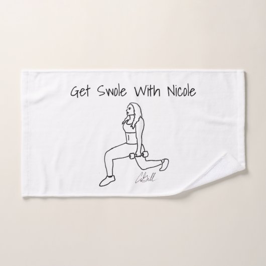 Serviette à sueur gonflable (Serviette à main)