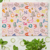 Serviette à thé Abcd (Plié)