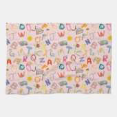 Serviette à thé Abcd (Horizontal)