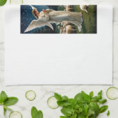 Serviette à thé Angel & Shepherds (Plié)