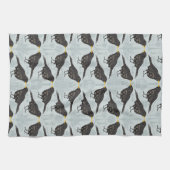 Serviette à thé Black Bird (Horizontal)