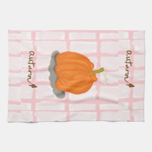 Serviette à thé citrouille (Horizontal)