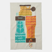 Serviette à thé Condiments de France 1970 (Vertical)