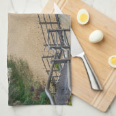 Serviette à thé de Broadstairs Kingsgate Bay (Quart Plié)