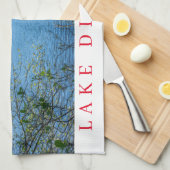 Serviette à thé du lac Grasmere (Quart Plié)