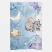 Serviette à thé éléphant peu rêve grand (Vertical)