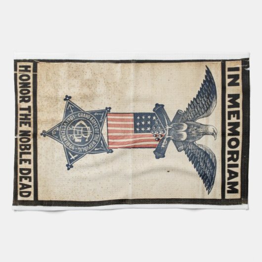 Serviette à thé GAR Banner (Horizontal)