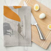 Serviette à thé Hackney sauvage (Quart Plié)