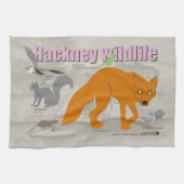 Serviette à thé Hackney sauvage (Horizontal)