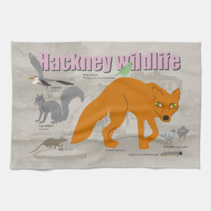 Serviette à thé Hackney sauvage