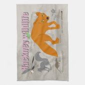 Serviette à thé Hackney sauvage (Vertical)