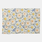 SERVIETTE À THÉ JAUNE À SOUFFLE CLAIR (Horizontal)