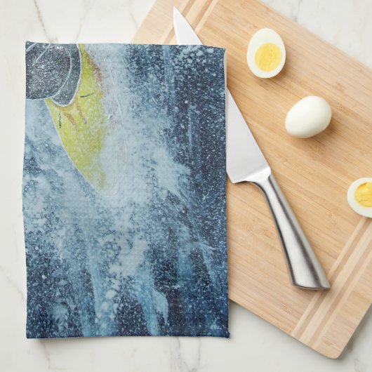 Serviette à thé Kayaking (Quart Plié)