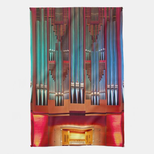 Serviette à thé pour orgue à l'hôtel de ville de C (Vertical)