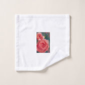 SERVIETTE À THÈME FLORAL (Gant de toilette)
