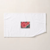 SERVIETTE À THÈME FLORAL (Serviette à main)