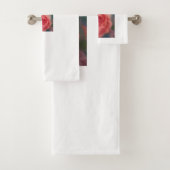 SERVIETTE À THÈME FLORAL (En situation)