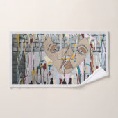 Serviette Abstraite (Serviette à main)