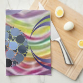 serviette abstraite de cuisine (Quart Plié)