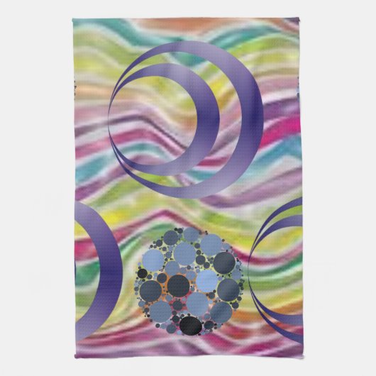 serviette abstraite de cuisine (Vertical)