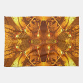 Serviette Abstraite dorée (Horizontal)