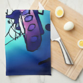 Serviette Alien (Quart Plié)