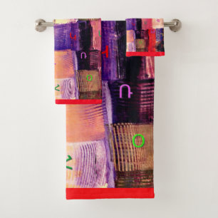 Serviette alphabétique arménienne