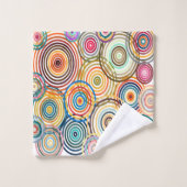 Serviette arc-en-ciel (Gant de toilette)