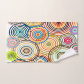 Serviette arc-en-ciel (Serviette à main)