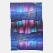 Serviette arc-en-ciel d'hiver (Vertical)