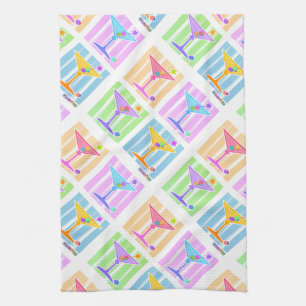 SERVIETTE - art de bruit EN PASTEL de MARTINI
