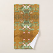 Serviette asiatique de Bath de jardin de l'eau de (Serviette à main)