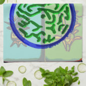 Serviette asiatique d'heure-milliampère Jongg de (Plié)