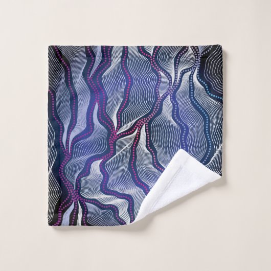 Serviette Autochtone Design-16 (Gant de toilette)
