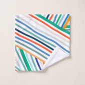 Serviette aux Grandes Couleurs (Gant de toilette)
