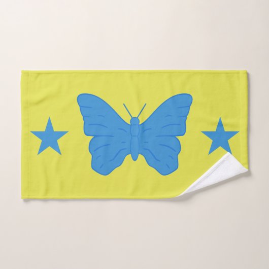 Serviette avec le drapeau de Bady Bassit (Serviette à main)